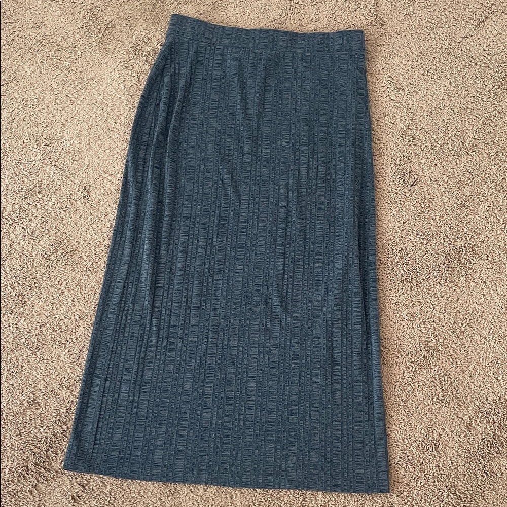 Lisa Rinna Size‎ Medium Blue Maxi Skirt